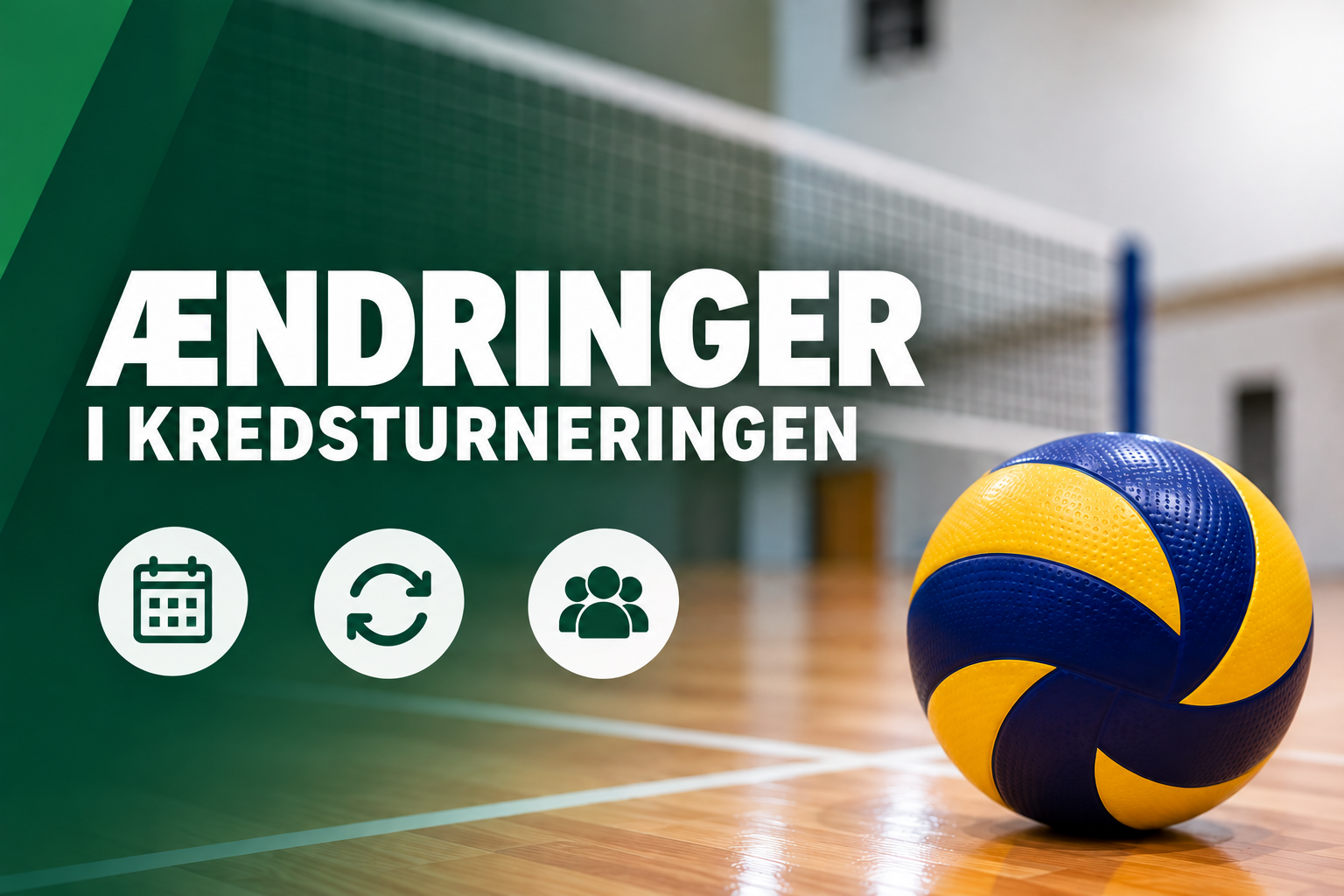 Ændringer i Serie 2 damer og Serie 3 herrer