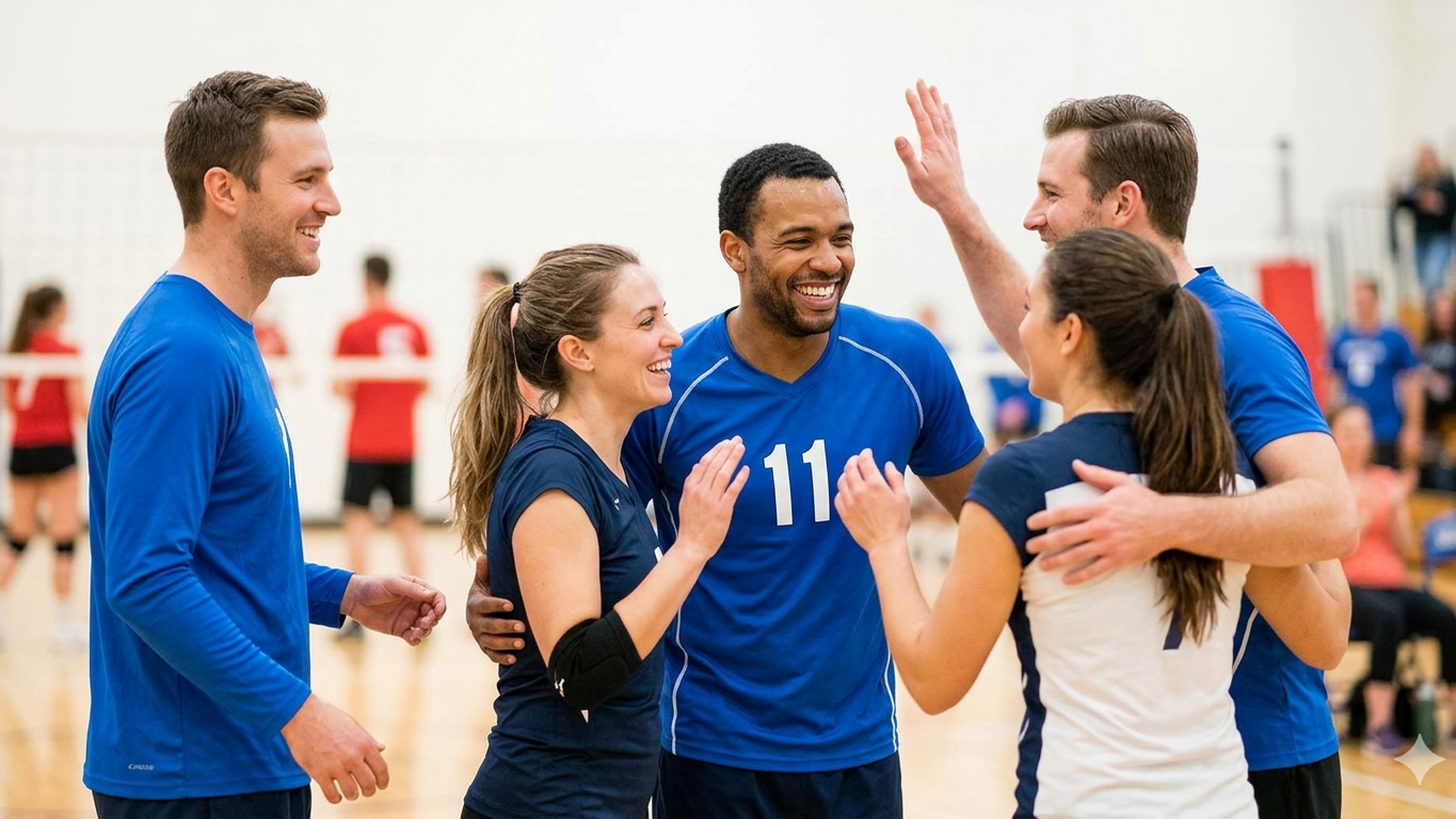 Volleyball tiltrækker flere voksne spillere 25-39 år